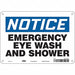 Safety Sign 7 in x 10 in Polyethylene