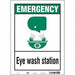 Safety Sign 14 in x 10 in Vinyl