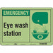 Safety Sign 10 in x 14 in Polyethylene