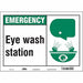Safety Sign 10 in x 14 in Vinyl