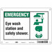 Safety Sign 7 in x 10 in Polyethylene