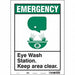 Safety Sign 14 in x 10 in Vinyl