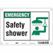 Safety Sign 7 in x 10 in Aluminum