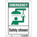 Safety Sign 10 in x 7 in Aluminum