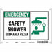 Safety Sign 7 in x 10 in Aluminum