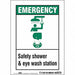 Safety Sign 7 in x 5 in Vinyl