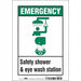 Safety Sign 10 in x 7 in Vinyl