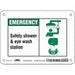 Safety Sign 5 in x 7 in Polyethylene