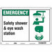 Safety Sign 10 in x 14 in Polyethylene