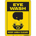 Safety Sign 14 in x 10 in Aluminum