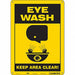 Safety Sign 14 in x 10 in Polyethylene
