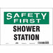 Safety Sign 7 in x 10 in Vinyl