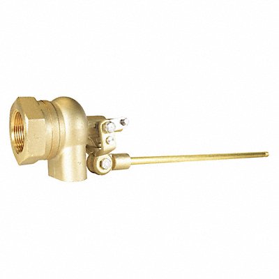 Float Valve Brass 1-1/4 Pipe Mount