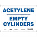 Safety Sign 10 inx14 in Aluminum