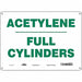 Safety Sign 10 inx14 in Polyethylene