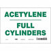 Safety Sign 7 inx10 in Vinyl
