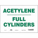 Safety Sign 10 inx14 in Vinyl