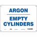 Safety Sign 10 inx14 in Aluminum
