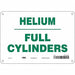 Safety Sign 7 inx10 in Polyethylene