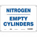 Safety Sign 10 inx14 in Polyethylene