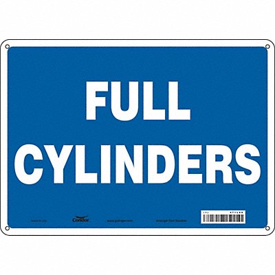 Safety Sign 10 inx14 in Polyethylene