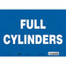 Safety Sign 10 in x 14 in Vinyl