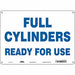 Safety Sign 10 inx14 in Aluminum