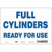 Safety Sign 7 in x 10 in Vinyl