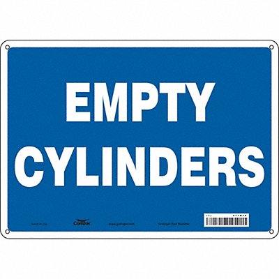 Safety Sign 10 inx14 in Aluminum