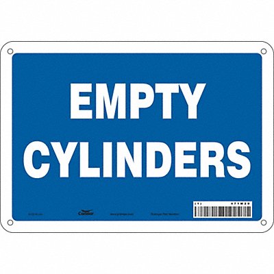 Safety Sign 7 inx10 in Polyethylene