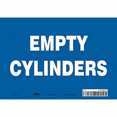 Safety Sign 7 inx10 in Vinyl