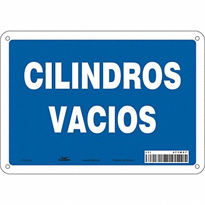Safety Sign 7 inx10 in Polyethylene