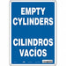 J8583 Safety Sign 14 inx10 in Polyethylene