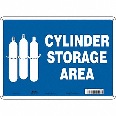 Safety Sign 10 inx14 in Polyethylene