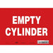 Safety Sign 7 inx10 in Vinyl