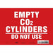 Safety Sign 7 inx10 in Vinyl