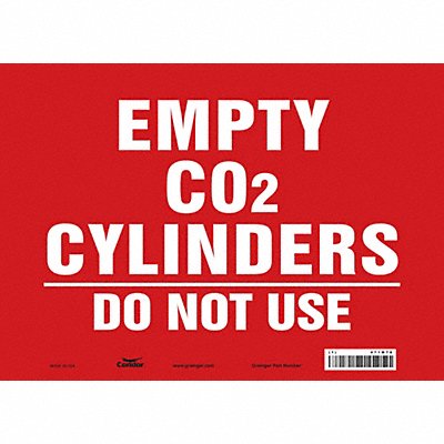 Safety Sign 10 inx14 in Vinyl