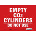 Safety Sign 10 inx14 in Vinyl