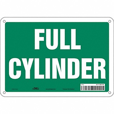 Safety Sign 7 inx10 in Polyethylene
