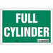 Safety Sign 7 inx10 in Polyethylene