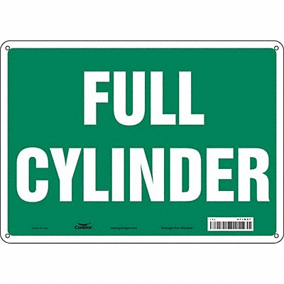 Safety Sign 10 inx14 in Polyethylene