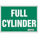 Safety Sign 10 inx14 in Polyethylene