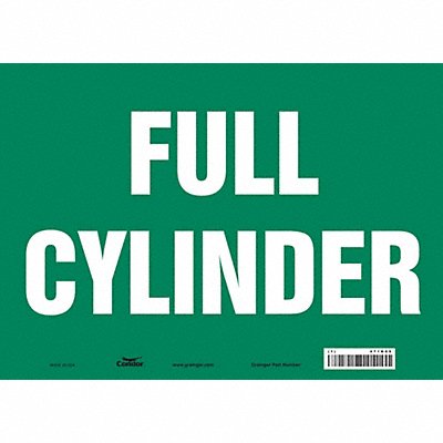 Safety Sign 10 inx14 in Vinyl