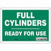 Safety Sign 7 in x 10 in Aluminum
