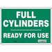 Safety Sign 10 inx14 in Polyethylene
