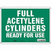 Safety Sign 10 inx14 in Aluminum