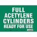 Safety Sign 10 inx14 in Vinyl