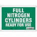 Safety Sign 7 in x 10 in Aluminum