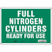 Safety Sign 10 inx14 in Aluminum