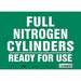 Safety Sign 10 in x 14 in Vinyl